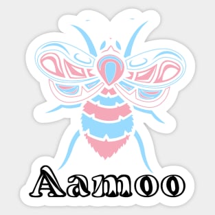 Transgender Aamoo (Bee) Sticker